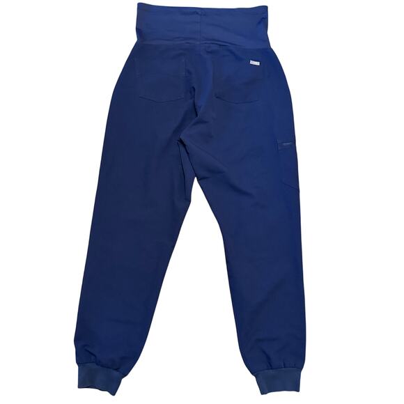 Figs Zamora Maternity Jogger Scrub Pants NAVY BLUE Medium - Picture 5 of 5